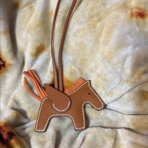 Caramel Rodeo Horse Bag Charm